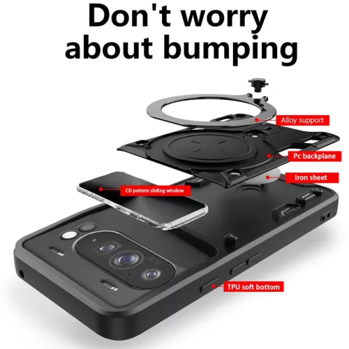 Honor Magic7 Lite / X9c Rózsaarany Techsuit CamGuard Pro tok