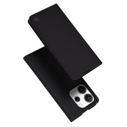   Techsuit - Magskin Könyv - Xiaomi Redmi Note 14 4G - Fekete tok