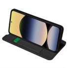 Techsuit - Magskin Könyv - Xiaomi Redmi Note 14 4G - Fekete tok