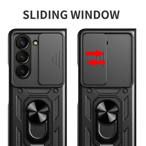 Techsuit - CamShield sorozat - Samsung Galaxy Z Fold6 - Zöld tok