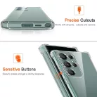 Techsuit - Ütésálló Átlátszó Szilikon - Samsung Galaxy S25 Ultra - Átlátszó tok