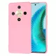 Techsuit - SoftFlex - Honor Magic6 Lite - Kréta Rózsaszín tok