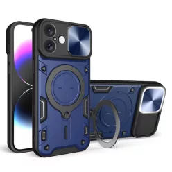 Techsuit - CamGuard Pro - iPhone 16 - Kék tok