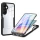 Techsuit - ColorVerse 360 Sorozat + Kijelzővédő - Samsung Galaxy A15 4G / A15 5G - Fekete tok