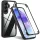 Techsuit - ColorVerse 360 Sorozat + Képernyővédő - Samsung Galaxy A54 - Fekete tok