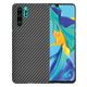 Techsuit - Carbonite FiberShell - Huawei P30 Pro / P30 Pro New Edition - Fekete tok