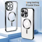Techsuit - Luxus Kristály MagSafe - iPhone 16 Pro - Mélyzöld tok