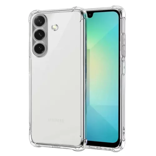 Techsuit - Ütésálló Átlátszó Szilikon - Samsung Galaxy A26 5G - Átlátszó tok