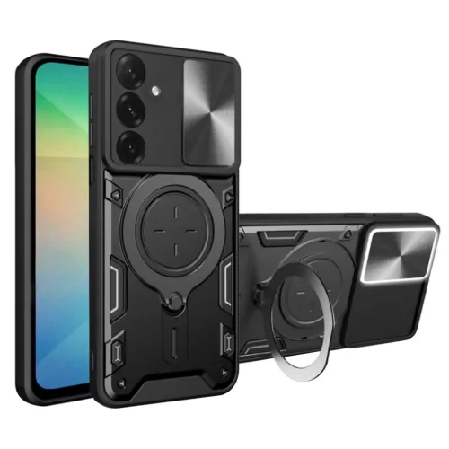 Techsuit - CamGuard Pro - Samsung Galaxy A26 5G - Fekete tok