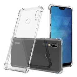   Techsuit - Ütésálló átlátszó szilikon tok - Huawei P20 Lite - Átlátszó