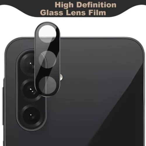 Techsuit - Teljes Kameraüveg - Samsung Galaxy A26 5G - Fekete üvegfólia