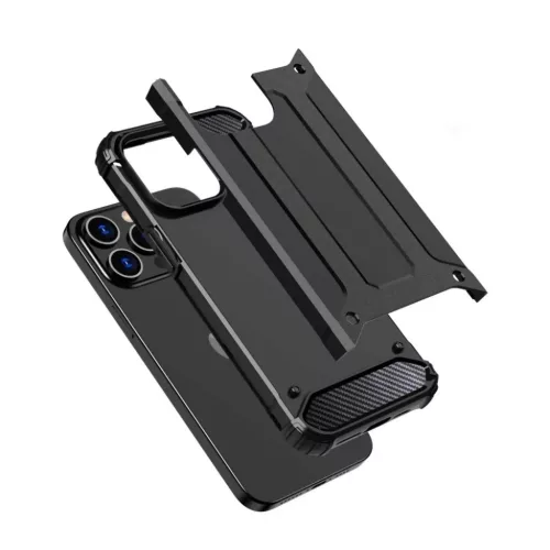 Techsuit - Hibrid Páncél - Samsung Galaxy A26 5G - Fekete tok