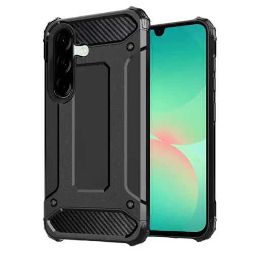 Techsuit - Hibrid Páncél - Samsung Galaxy A26 5G - Fekete tok