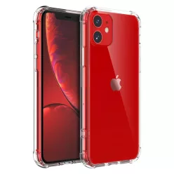   Techsuit - Ütésálló átlátszó szilikon tok - iPhone 11 - Átlátszó