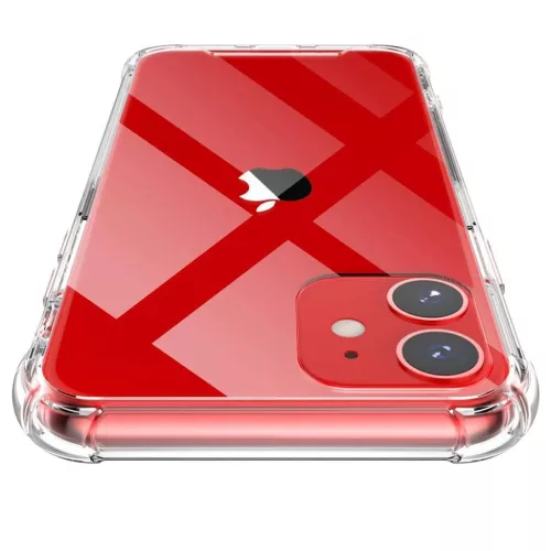 Techsuit - Ütésálló átlátszó szilikon tok - iPhone 11 - Átlátszó