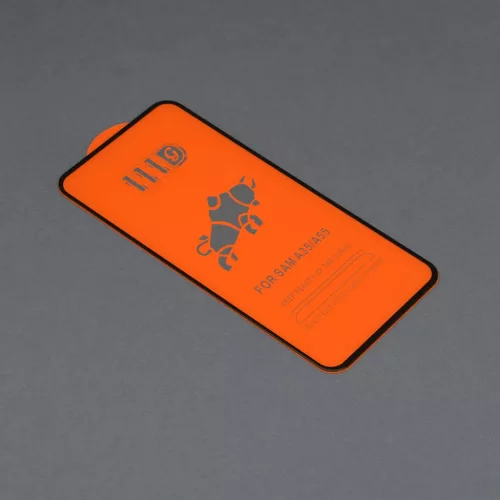 Techsuit - 111D Teljes Fedésű / Teljes Ragasztású Üveg - Samsung Galaxy A35 5G / A55 5G / M35 - Fekete üvegfólia