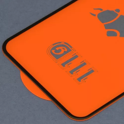 Techsuit - 111D Teljes Fedésű / Teljes Ragasztású Üveg - Samsung Galaxy A35 5G / A55 5G / M35 - Fekete üvegfólia