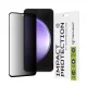 Techsuit - 111D Privát Teljes Ragasztás - Samsung Galaxy S23 FE - Fekete üvegfólia