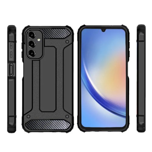 Techsuit - Hibrid Páncél - Samsung Galaxy A05s - Fekete tok