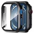 Techsuit - Defense360 Pro + Képernyővédő - Apple Watch 7 (45mm) - Fekete tok