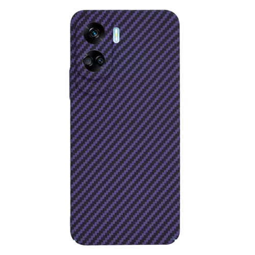 Techsuit - Karbonit Szálburok - Honor 90 Lite - Lila tok