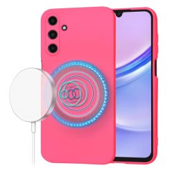   Techsuit - SoftFlex MagSafe - Samsung Galaxy A15 4G / A15 5G - Forró pink tok