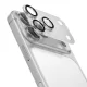 Benks Tempered Glass Air Shield Matt Integrált Lencsevédő (C069) iPhone 17 Pro-hoz (3 darab lencse) átlátszó üvegfólia