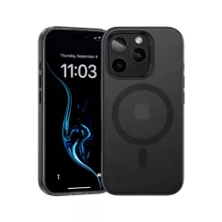   Benks Magnetic Lucid Armor tok (B065) iPhone 16 Pro-hoz fekete (Kamera gomb vezérlés)