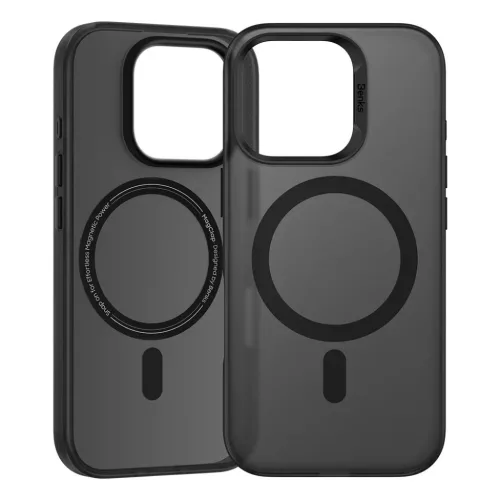 Benks Magnetic Lucid Armor tok (B065) iPhone 16 Pro-hoz fekete (Kamera gomb vezérlés)