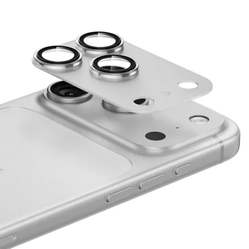 iPhone 17/16 Átlátszó Benks Air Shield Matt Integrált Lencsevédő Edzett üveg (C067) (2 darab lencse) üvegfólia