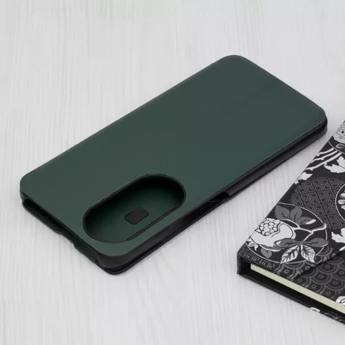 Techsuit - eFold sorozat - Honor X7b / X7b 5G / 90 SMART - Sötétzöld tok