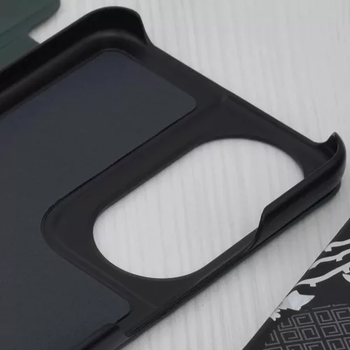 Techsuit - eFold sorozat - Honor X7b / X7b 5G / 90 SMART - Sötétzöld tok