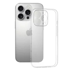 iPhone 16 Pro - Átlátszó Szilikon Tok - Techsuit tok
