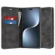 Honor Magic7 Pro fekete Techsuit Comfy Cover fliptok