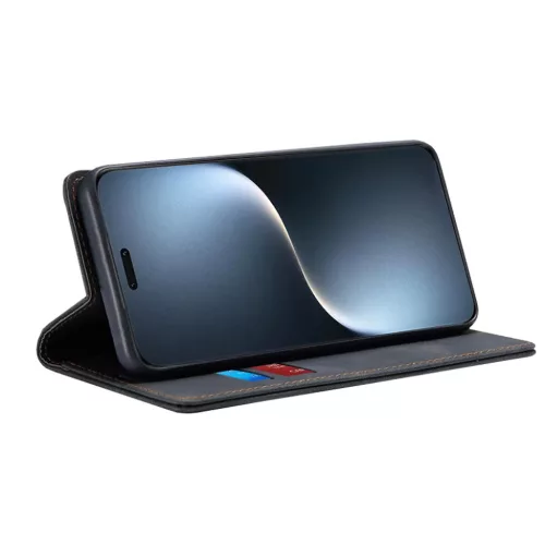 Honor Magic7 Pro fekete Techsuit Comfy Cover fliptok