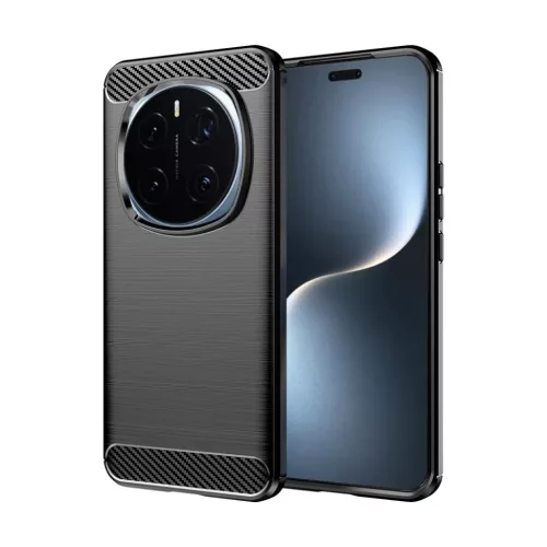Honor Magic7 Pro fekete Techsuit Carbon Szilikon tok
