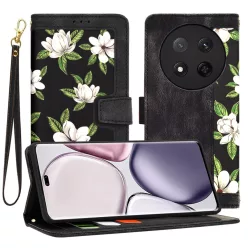   Honor Magic7 Lite/X9c Techsuit FlipCraft virágmintás fliptok