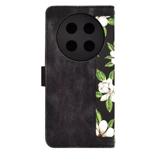 Honor Magic7 Lite/X9c Techsuit FlipCraft virágmintás fliptok