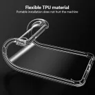 Honor 400 Smart / X7d 4G Átlátszó Techsuit - Shockproof Clear Silicone tok