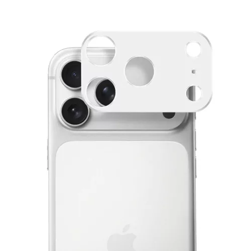 iPhone 17 Pro Max Techsuit Full Camera Glass üvegfólia ezüst