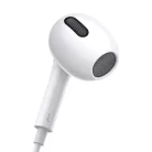 Baseus Encok H17 vezetékes fülhallgató (NGCR020002) fehér 3.5mm jack