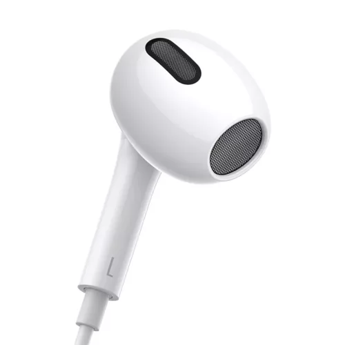 Baseus Encok H17 vezetékes fülhallgató (NGCR020002) fehér 3.5mm jack