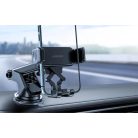 Joyroom Univerzális autós telefontartó műszerfalra állítható karral fekete (JR-ZS283B)