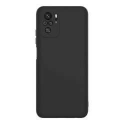 Matt gél tok XIAOMI REDMI NOTE 10 fekete