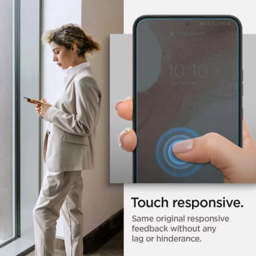 Samsung Galaxy S22 Spigen Glas.TR EZ Fit 2x kijelzővédő üvegfólia