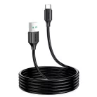 Joyroom Type-C USB adat és töltőkábel 3A 2m fekete