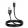 Joyroom Type-C USB adat és töltőkábel 3A 1m fekete