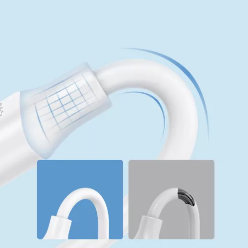 Joyroom Type-C USB adat és töltőkábel 3A 1m fekete