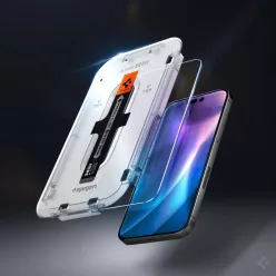   iPhone 15 / 16 Spigen Glas.TR EZ Fit 2x kijelzővédő üvegfólia
