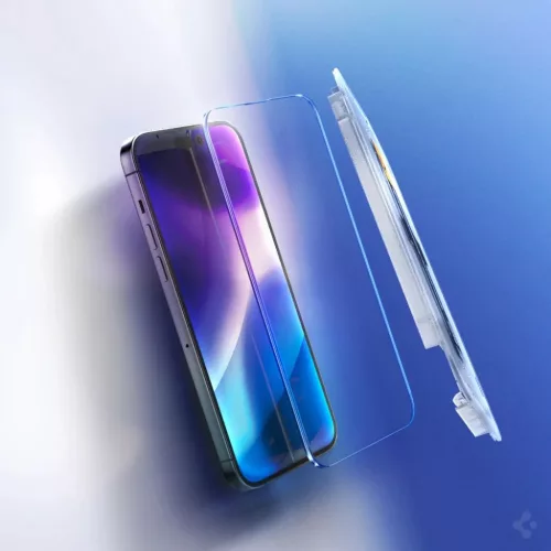 iPhone 15 Pro Max Spigen Glas.TR EZ Fit 2x kijelzővédő üvegfólia
